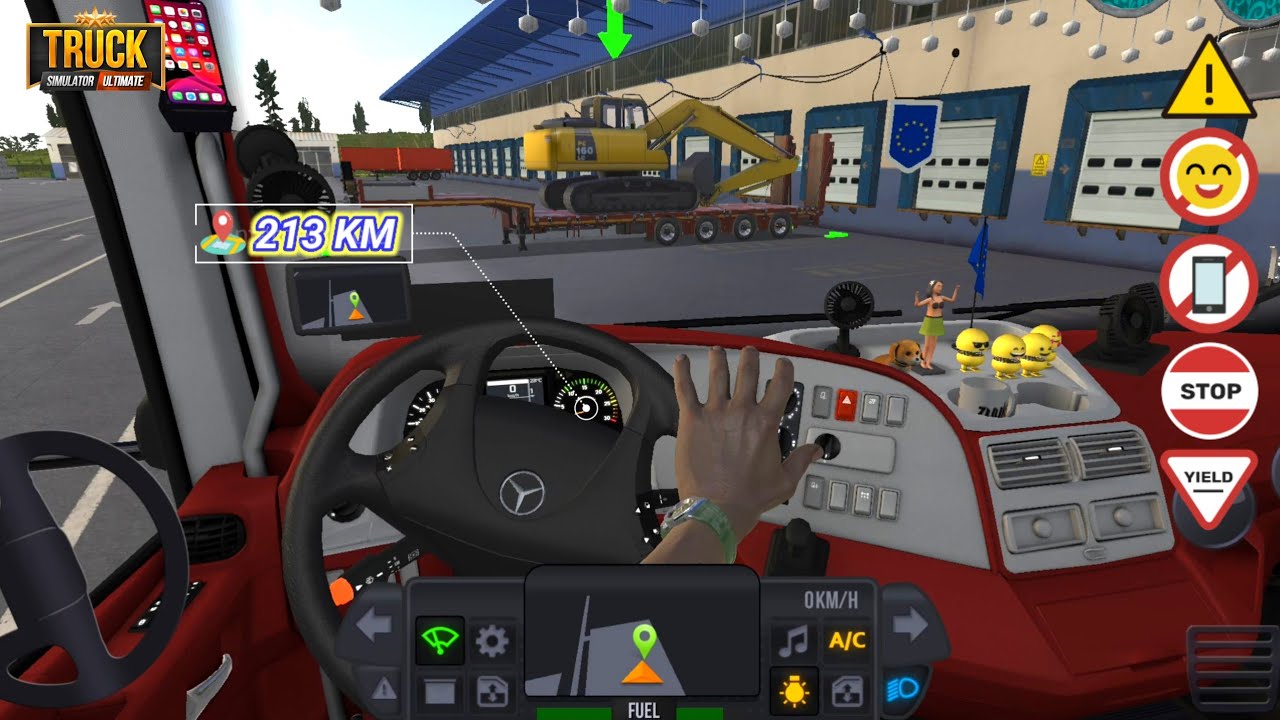 Truck Simulator : Ultimate l High speed 🔥🫠🛣️ l Zuuks l Mobile Gameplay l CAMGAME👽🎮