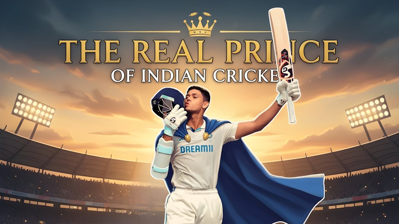“Yashasvi Jaiswal – The Real Prince of Indian Cricket | From Streets to Stardom”