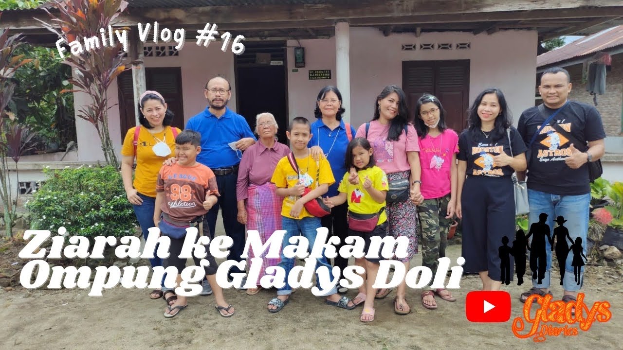 Family Vlog #16 || Ziarah ke makam Ompung Gladys Doli || NAGOJOR - TANAH JAWA