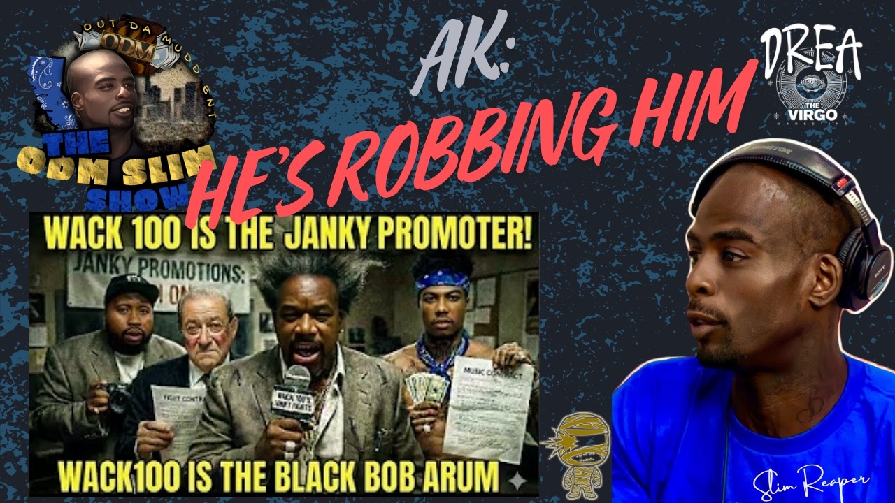 Is Wack 100 Taking Blueface’s Money? Akademiks Speaks Out
