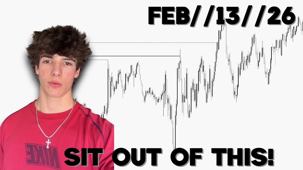 how to recognize bad price conditions.. Feb 13th ICT Day trading Recap
