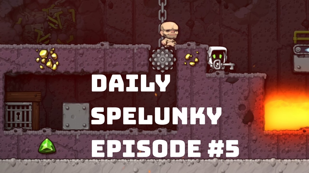 Noob attempts to beat Spelunky 2 #5