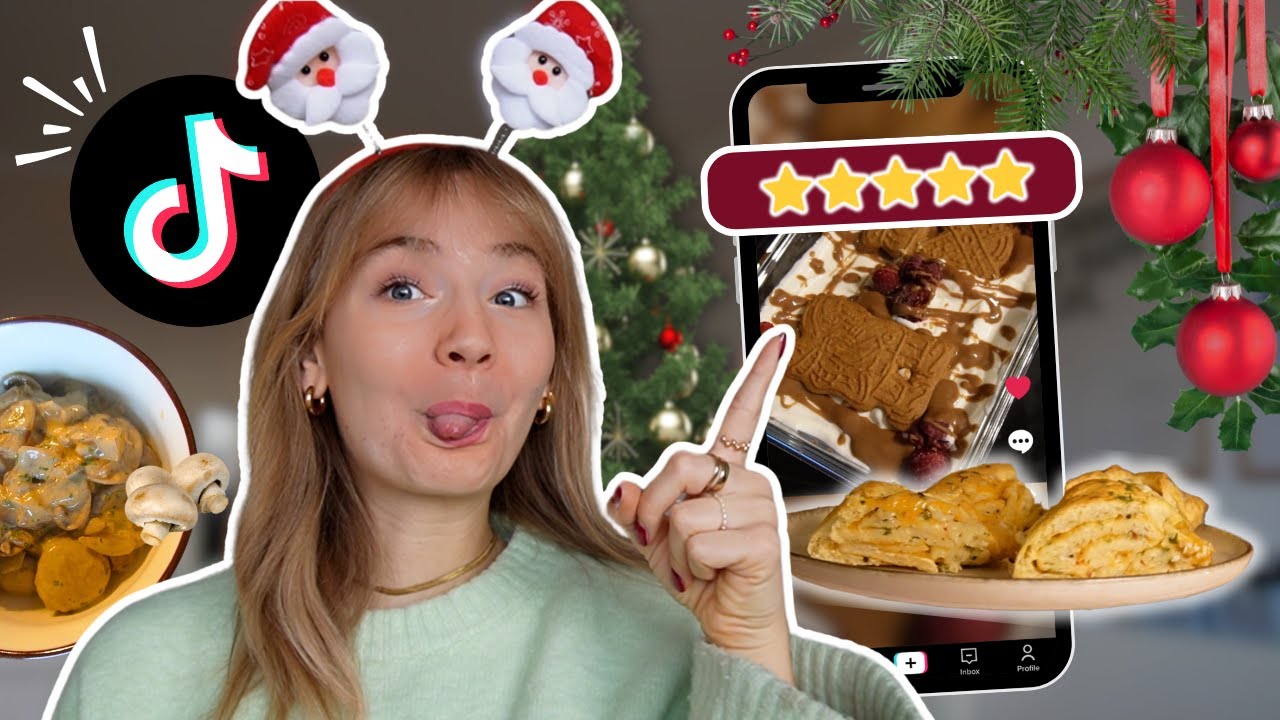 Ich teste VIRALE TIKTOK Winterrezepte ❄️🎅🏻 (u need to try!!)