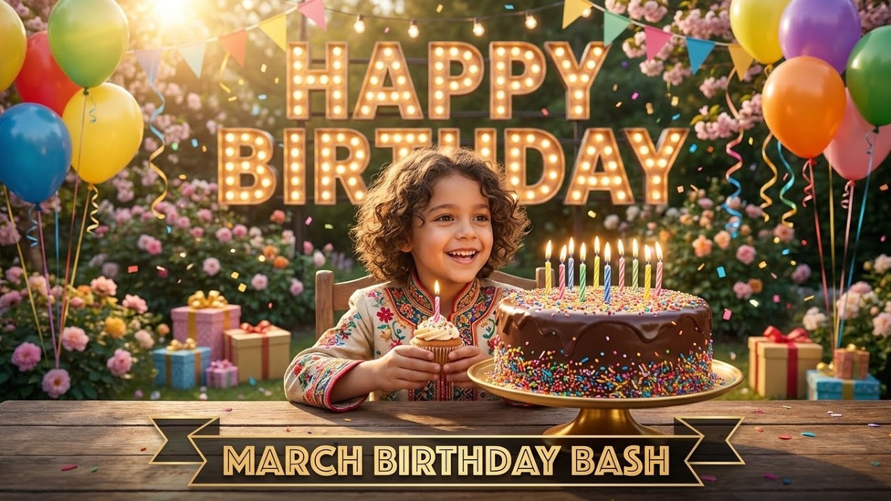 Happy Birthday March 07 🪄 Magical Wishes Just for You! ✨
