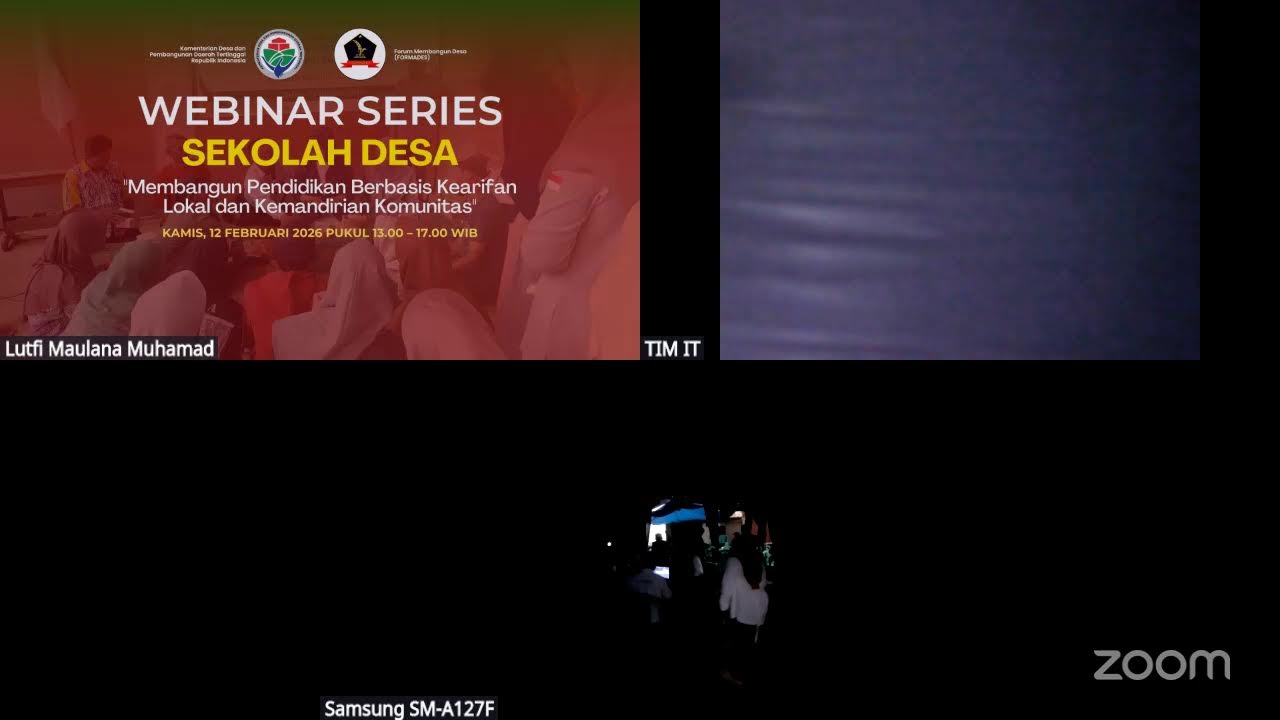 WEBINAR SEKOLAH DESA 