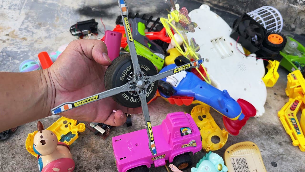 HOW TO MAKE create great ideas from scrap - Artistic rotating fan blades - New ideas