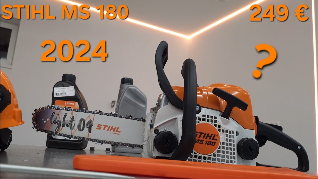 Что такое Штиль?? Почти самая дешевая бензопила STIHL MS 180 Стоит ли модель 2024 года своих денег??