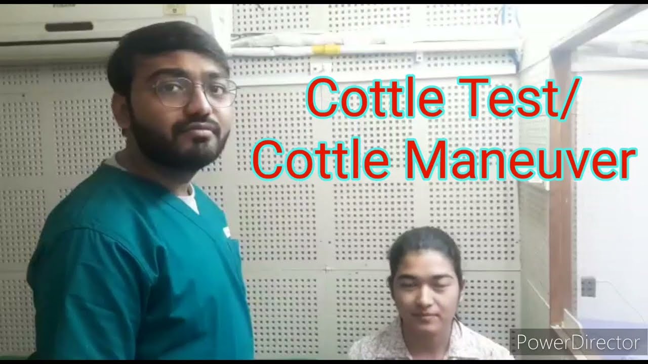 Cottle Test | Cottle Maneuver | ENT