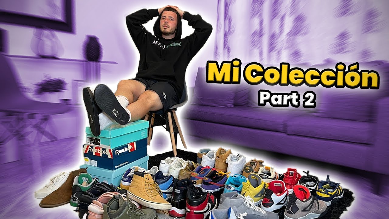 MI COLECCI&Oacute;N DE TENIS pt2 en Sneaker Closet 👟 interview | Abdiel