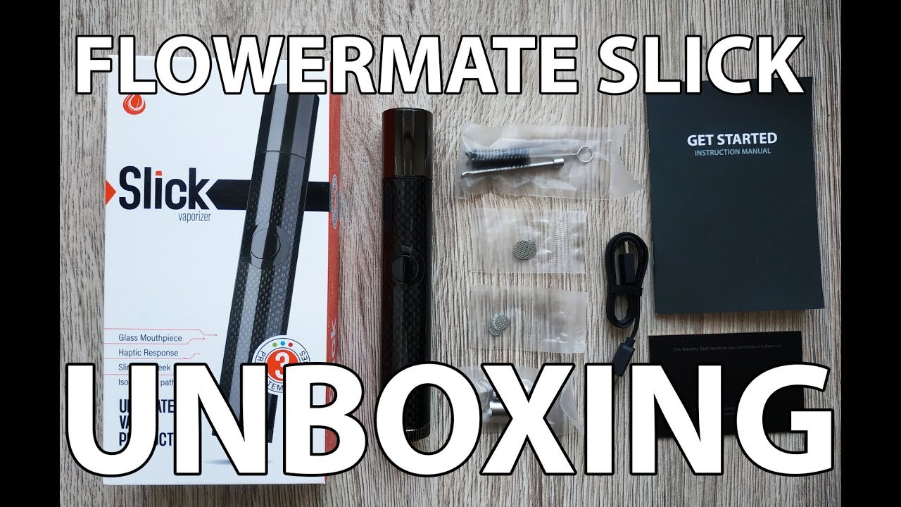 Flowermate Slick - VAPUJ.PL Unboxing (waporyzator, vaporizer)