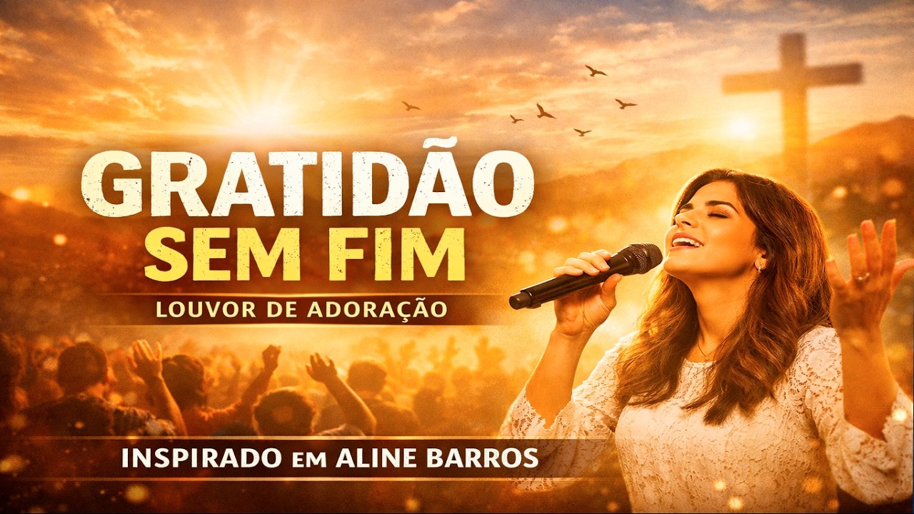 GRATIDÃO SEM FIM | LOUVOR DE ADORAÇÃO E AGRADECIMENTO (INSPIRADO EM ALINE BARROS)
