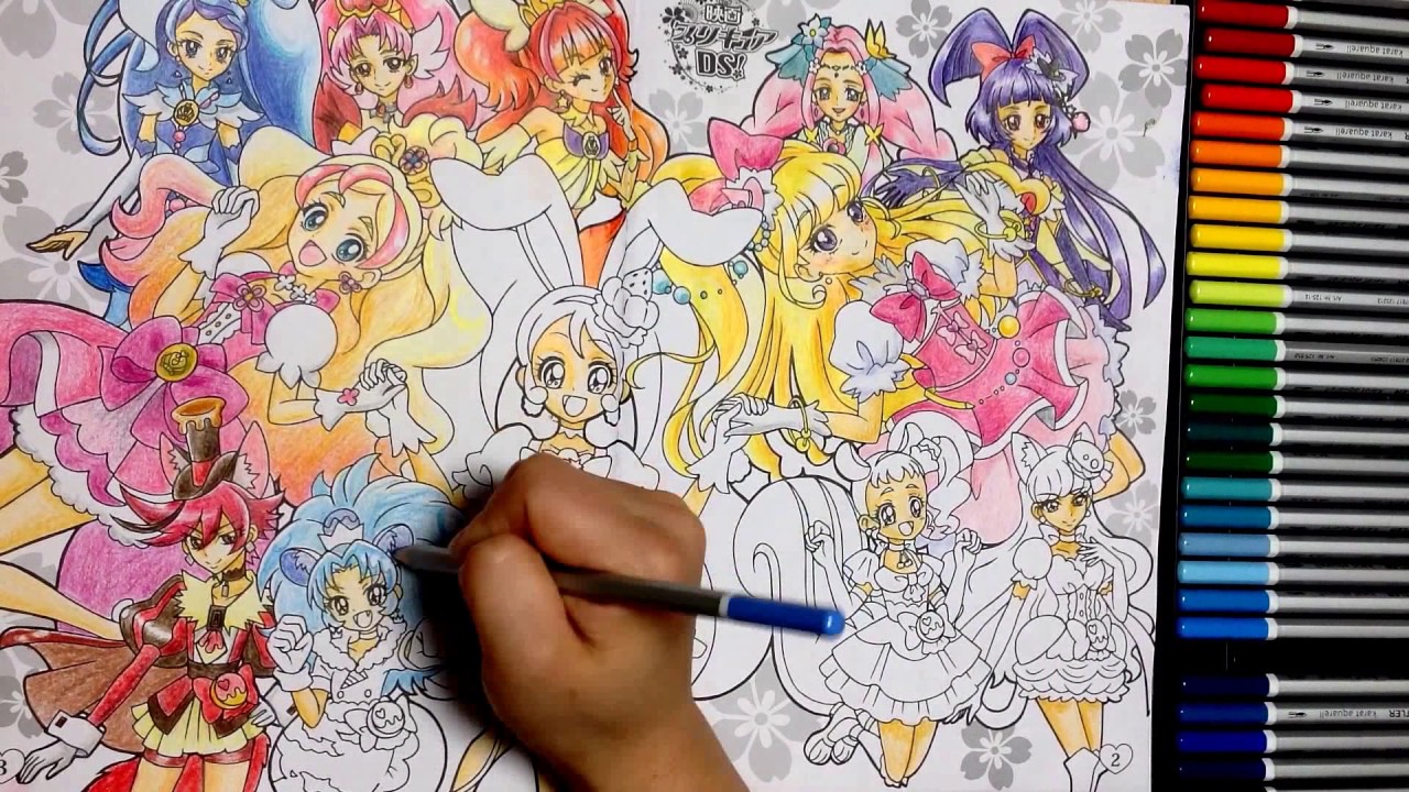 映画 プリキュア ドリームスターズ! ぬりえ Precure Dream Stars キラキラ☆プリキュアアラモード 魔法つかいプリキュア Go!プリ