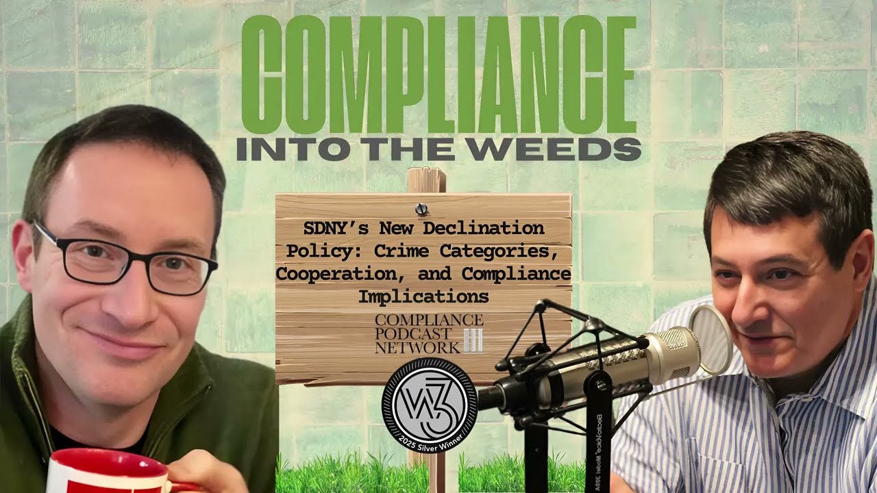 SDNY’s New Declination Policy: Crime Categories, Cooperation, and Compliance Implications