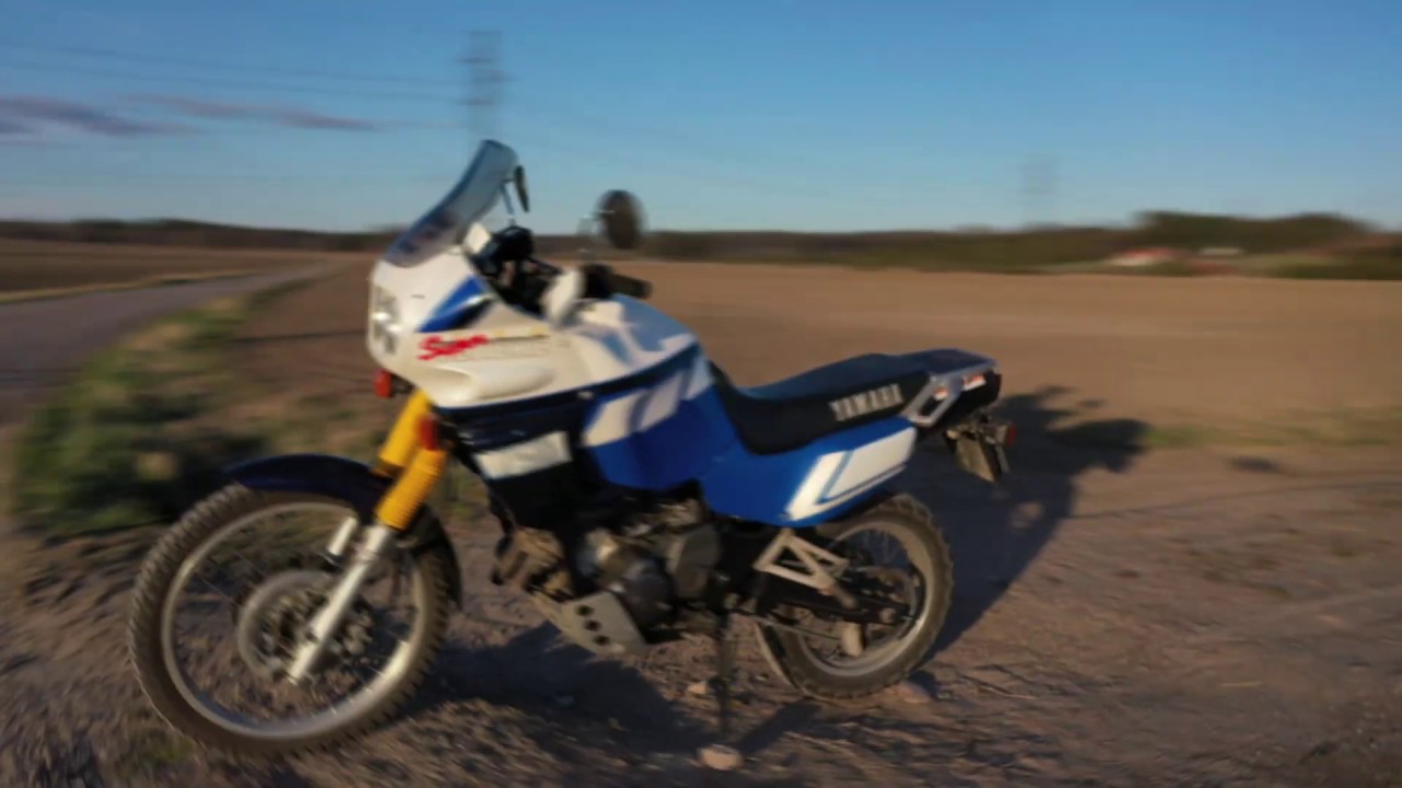 yamaha xtz 750 super tenere riding