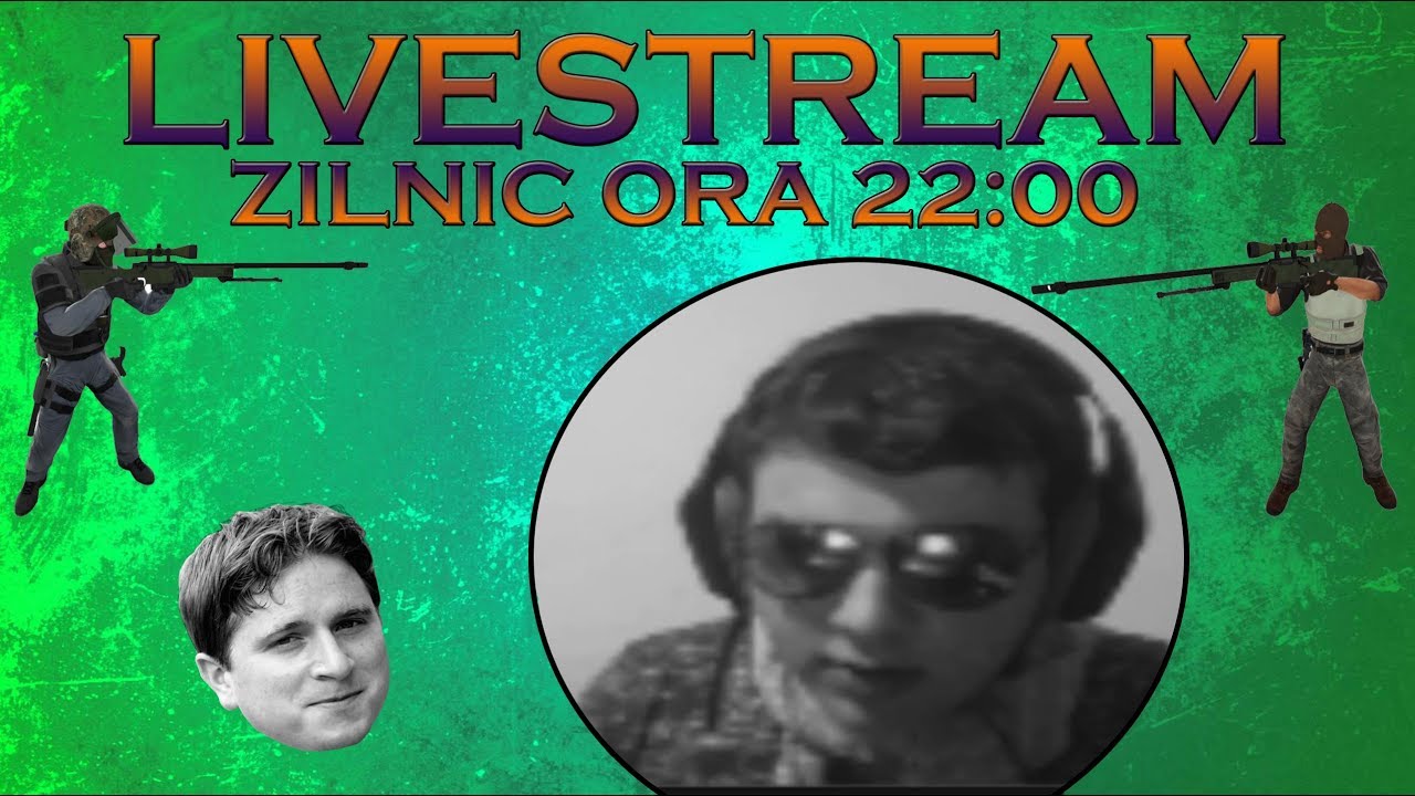 Live de 12h in 1080p. CS GO, CS 1.6, FIFA, PUBG, OVERWATCH SI UYS