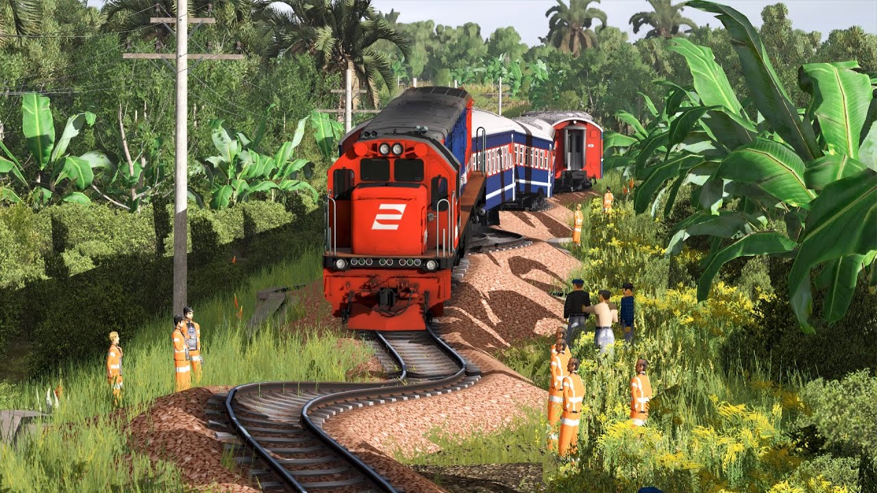 Kereta Api Anti Ngantuk Sangat Oleng | Anti Sleepy Train Shaking