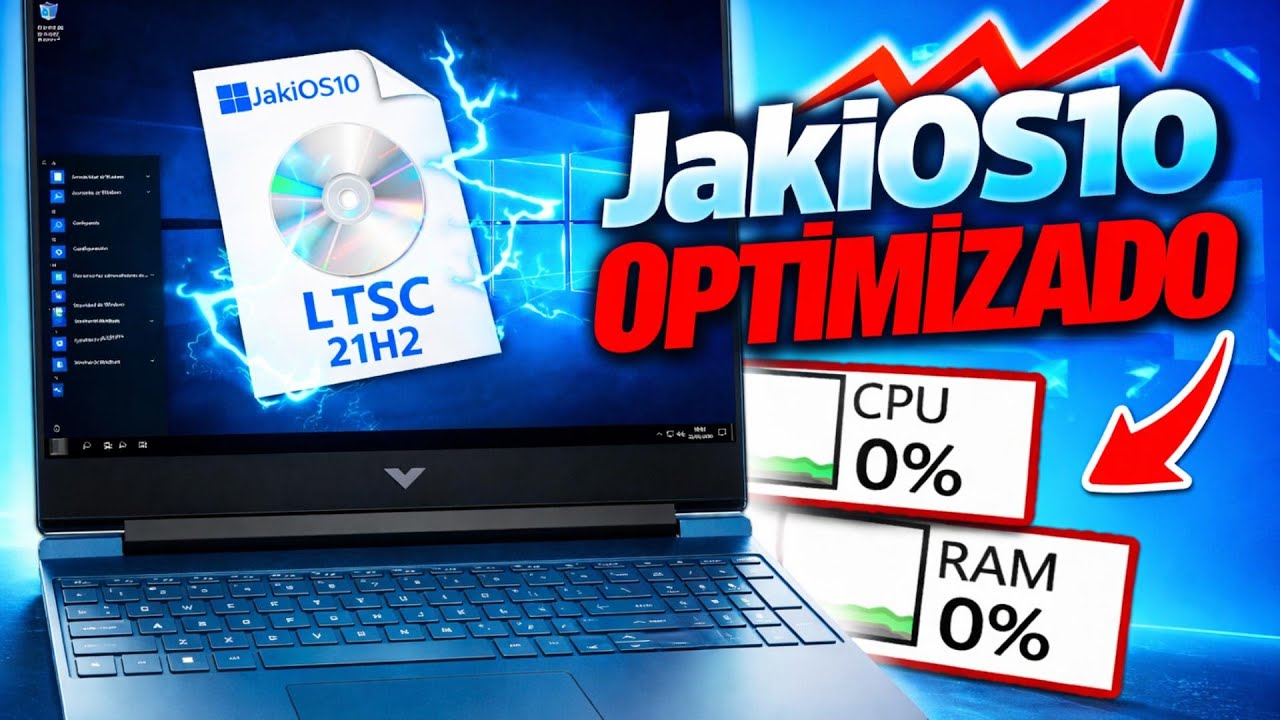 🔥 JakiOS10 LTSC 21H2 LITE v2026 Revive tu PC VIEJA⚡x32 y x64 