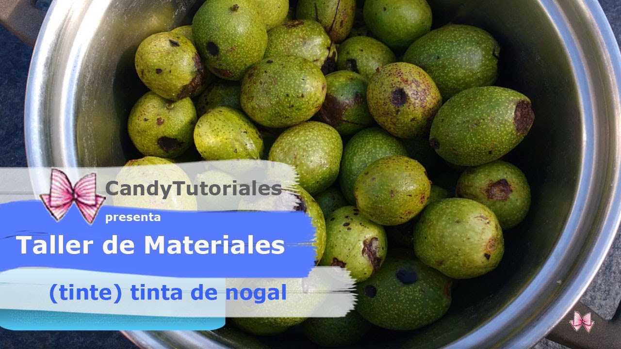 Taller de Materiales - Tinte y Tinta de Nogal