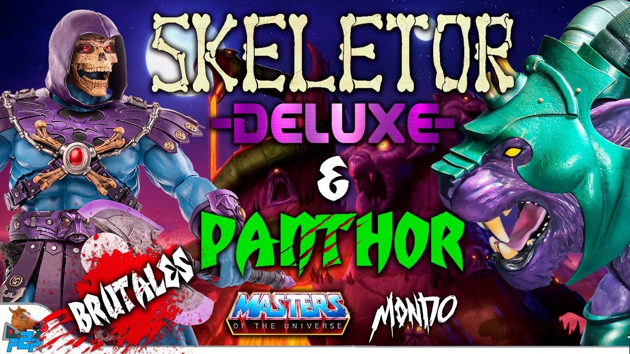 ¡Brutales! Skeletor Deluxe & Panthor 1/6 Mondo Review