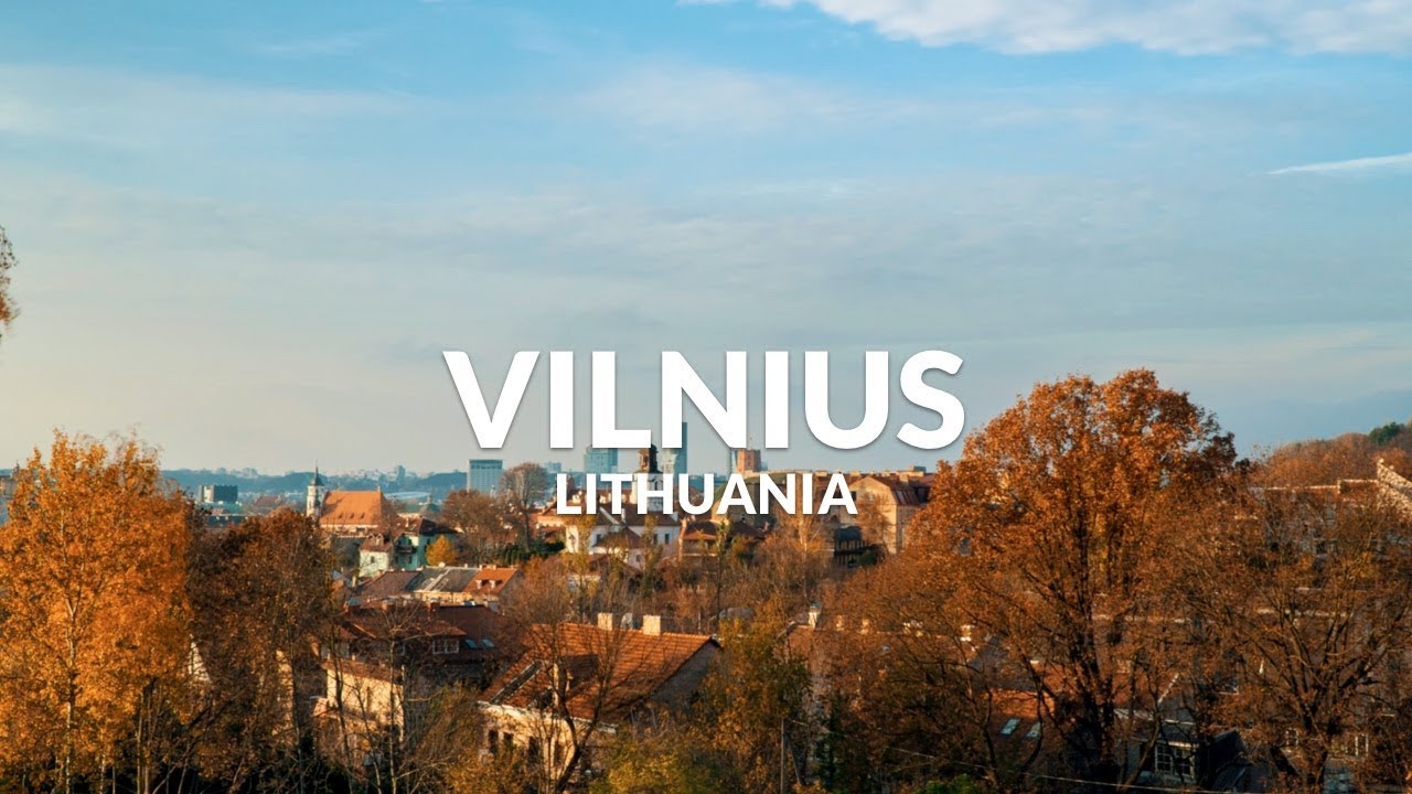 Timelapse of autumn vibes in Vilnius