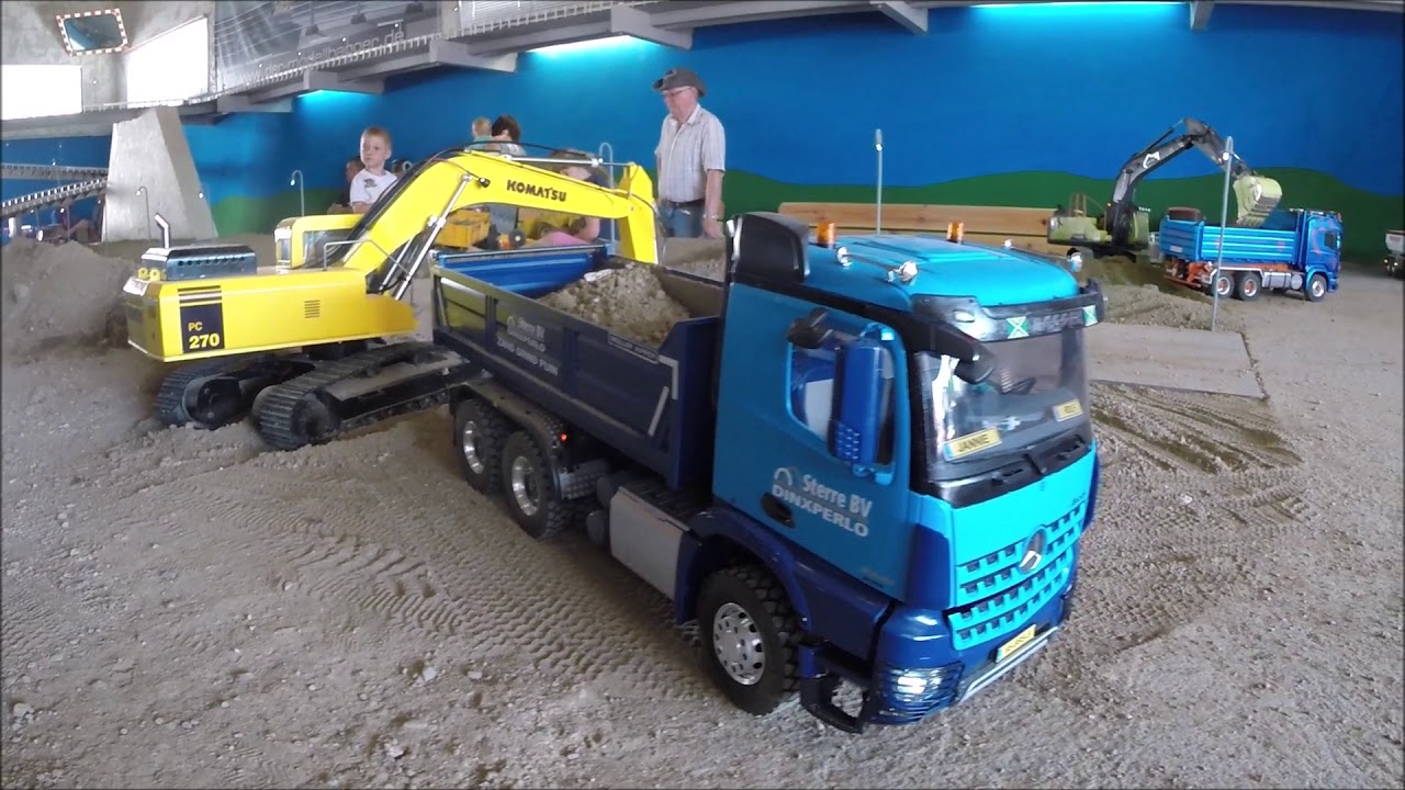 Making of Tamiya Arocs 3348 tipper with goodies!!!