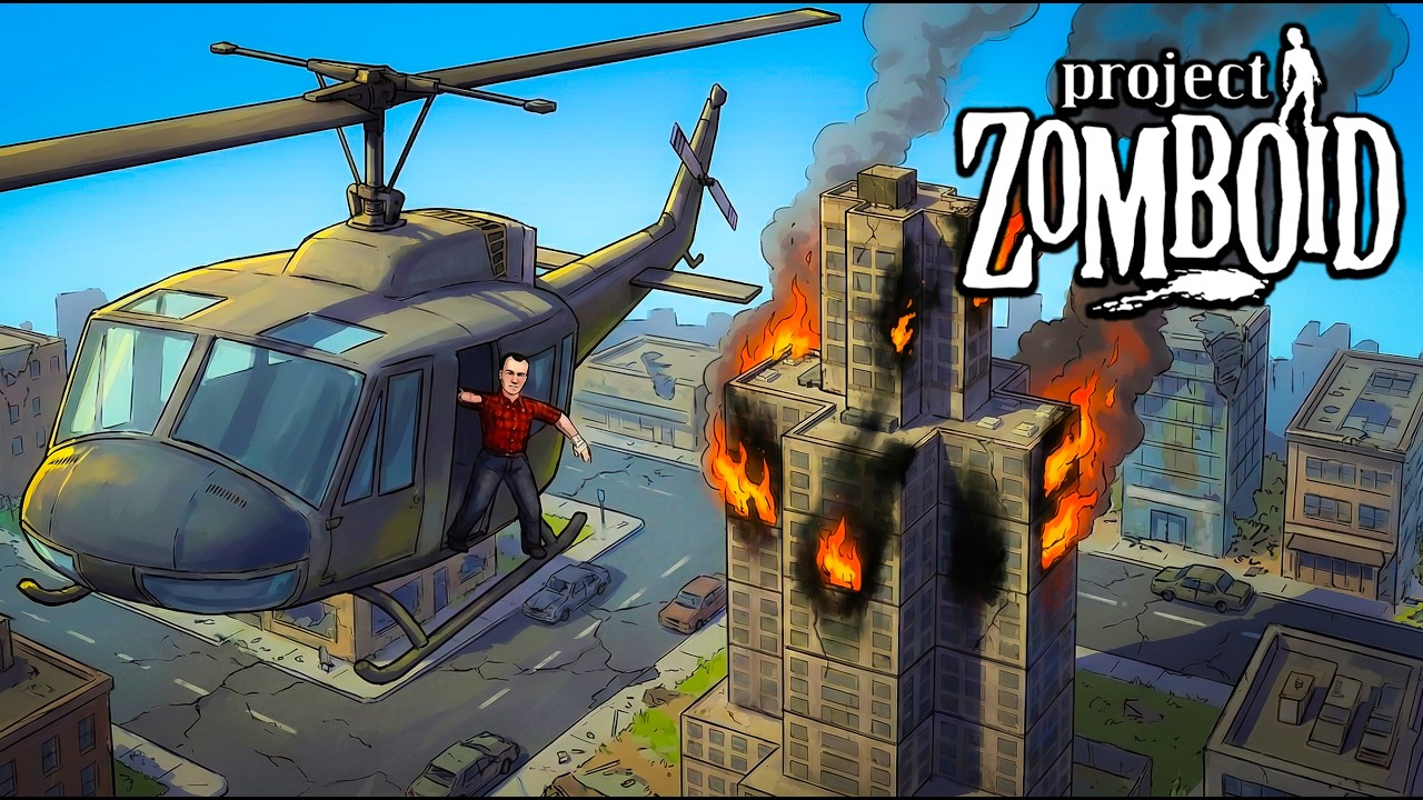 POSSO SOBREVIVER AO MAIOR PRÉDIO DO PROJECT ZOMBOID?