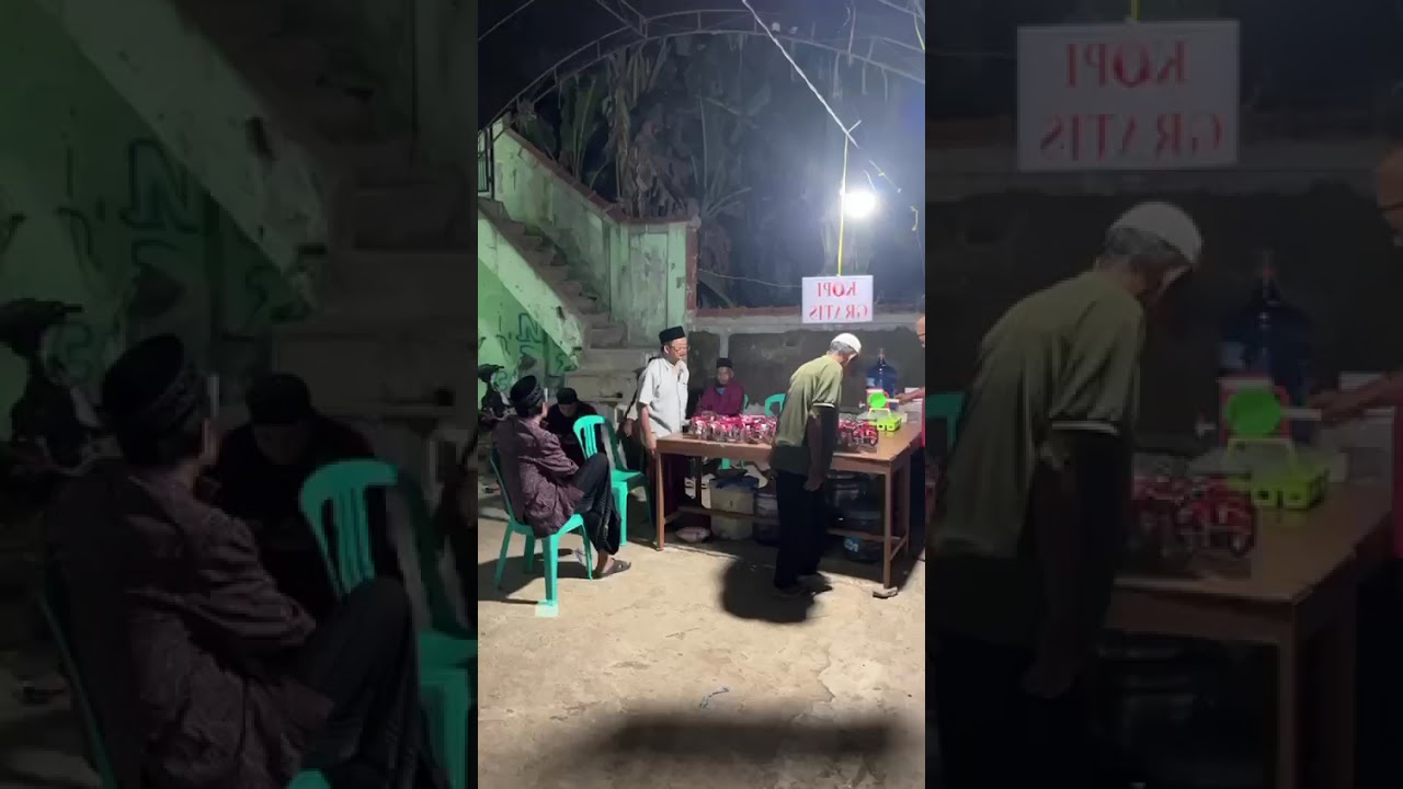 Malam puncak reuni pesantren