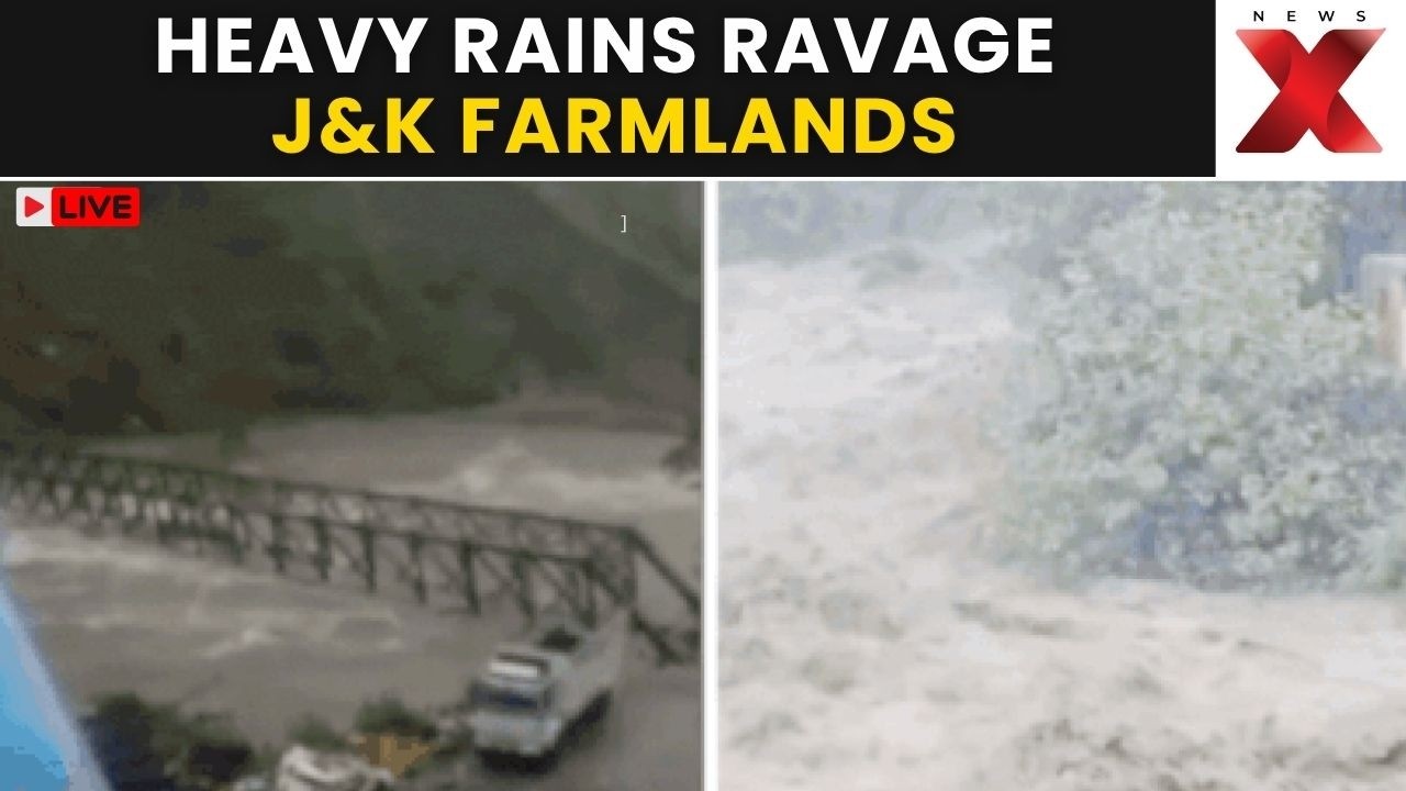 J&K Flash Floods LIVE: Heavy Rain Triggers Flooding, Farmers Suffer Major Losses | NewsX