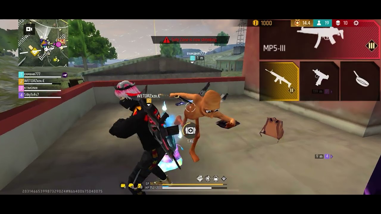 FREE FIRE RANKET