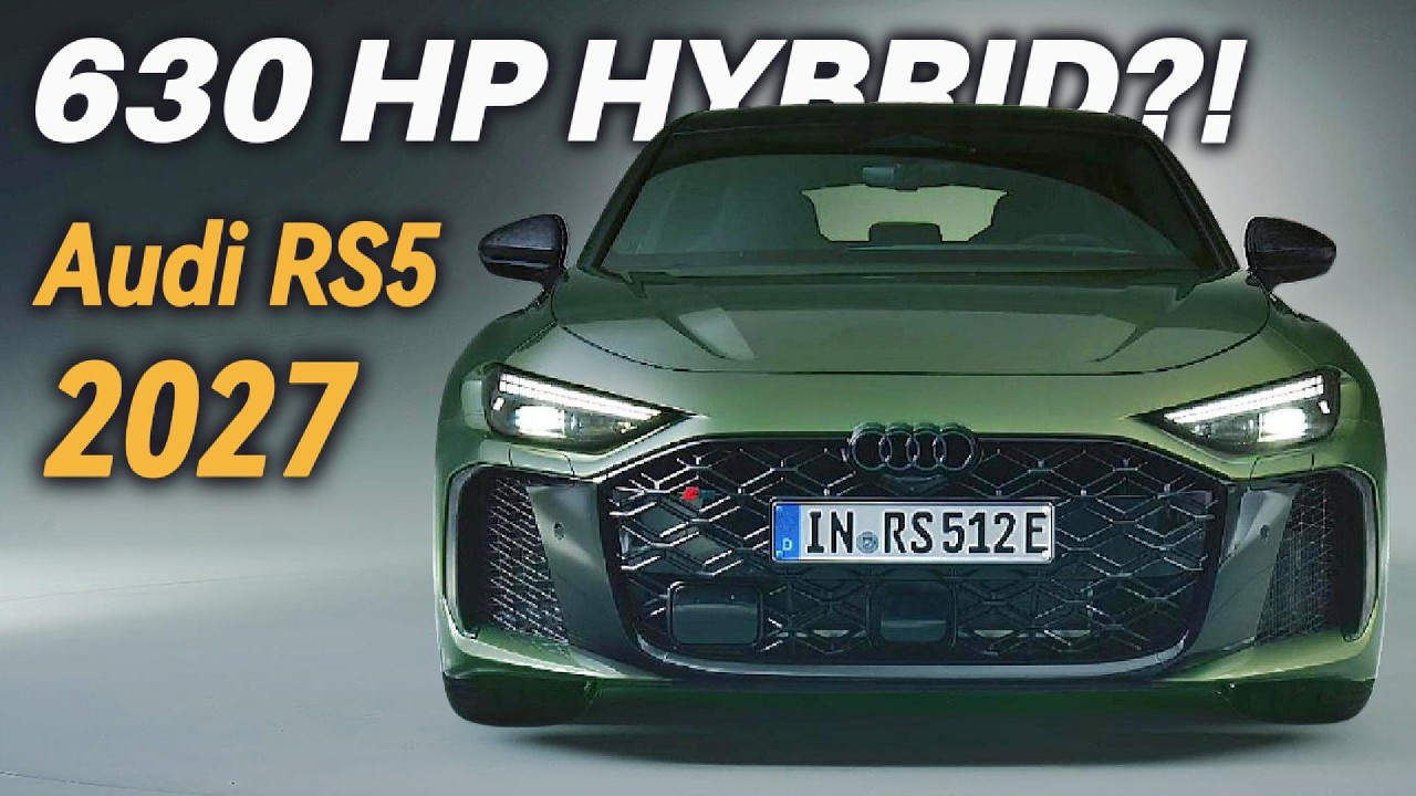 RIP Audi A4. New 2027 630HP Hybrid RS5 is Finally Here! #AudiRS5 #Audi2027 #HybridRS5