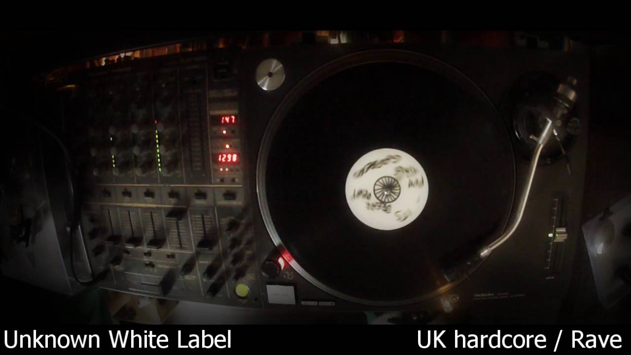 Unknown White Label 90's Rave, Breakbeat.