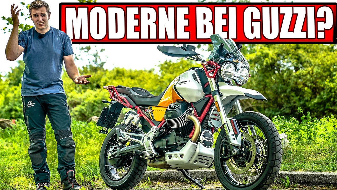 MOTO GUZZI V85 TT 2022 ERSTE FAHRT