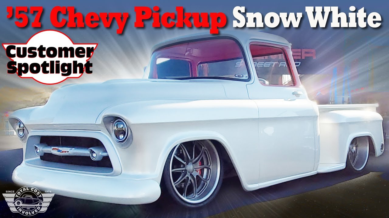 Customer Spotlight: Premier Street Rods 1957 Chevy aka #SnowWhite57 is packing some serious heat