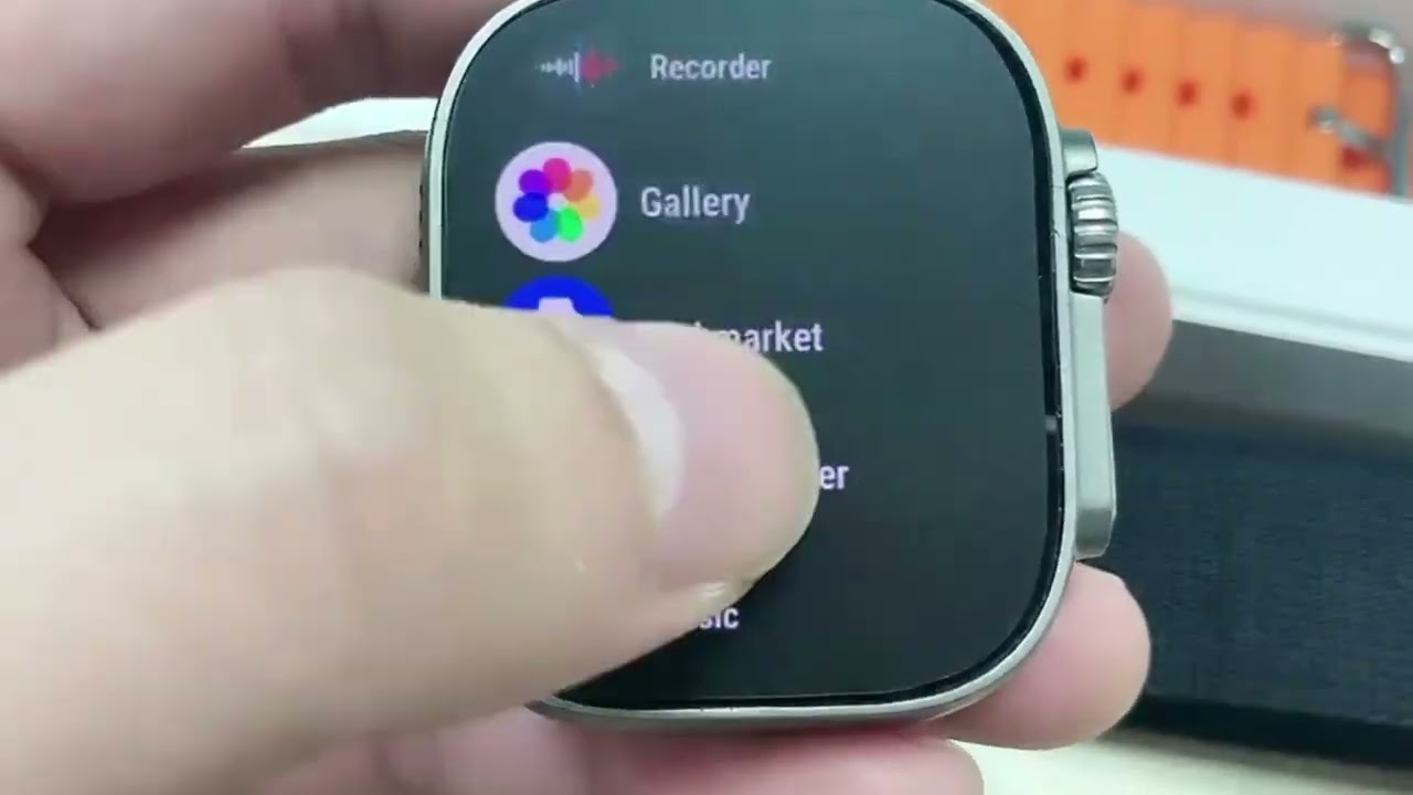 DT ULTRA 2 SmartWatch AMOLED Screen 16GB Memory IP68 Waterproof WIFI Connect Health Smart Watch