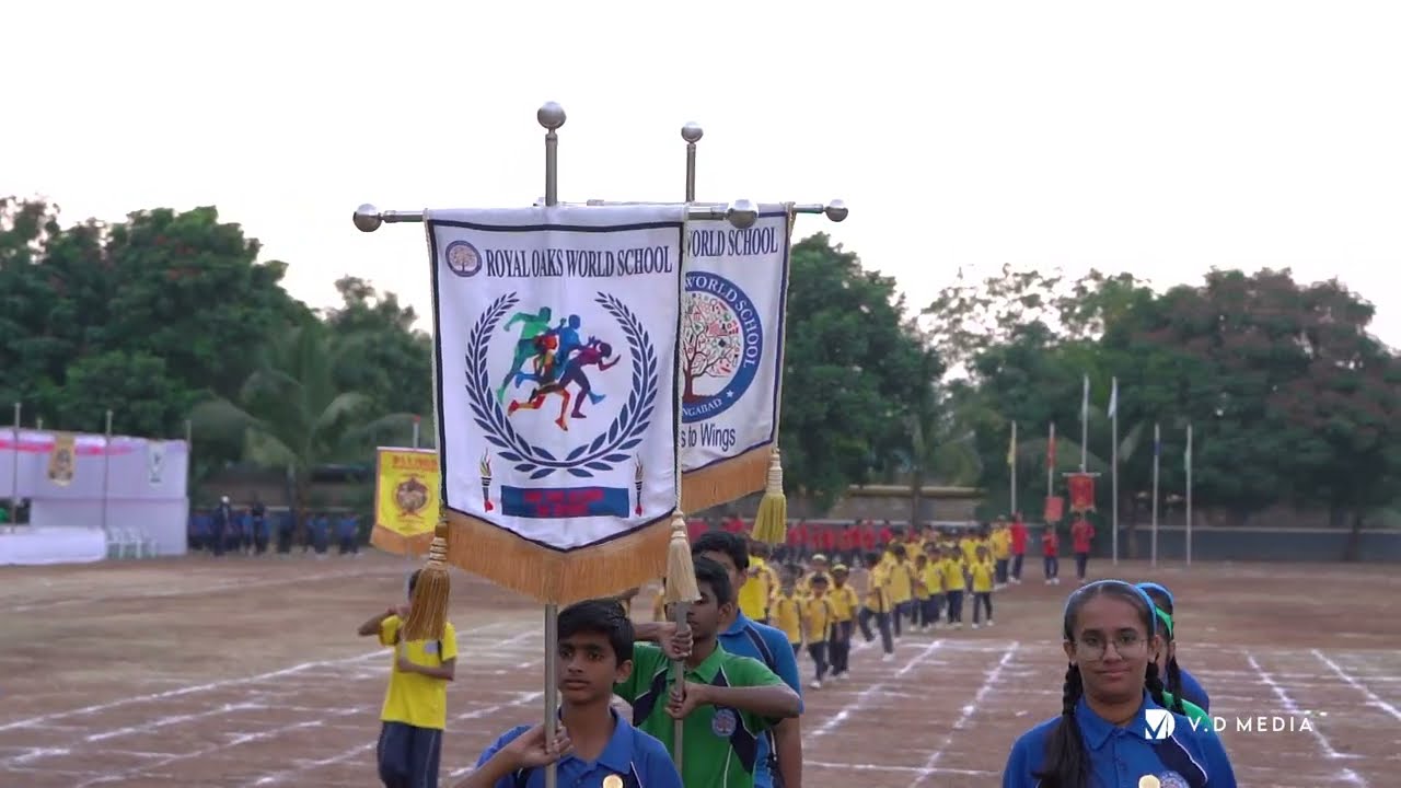 Royal Oaks World School Annual Sports Day 2023-24  - A Day of Champions! 🏅🎉