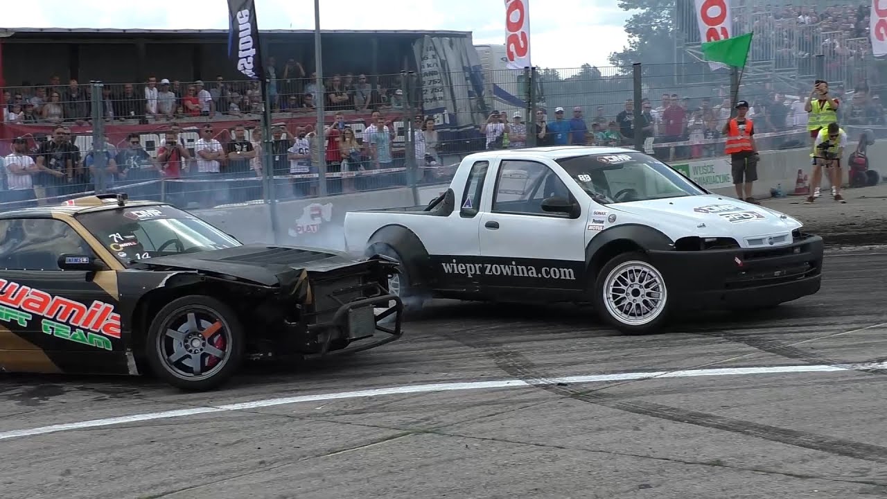 Drift Pickup Fiat Strada LS3 V8 6.2 500HP Krystian Morawietz DMP PFD Bemowo Warsaw