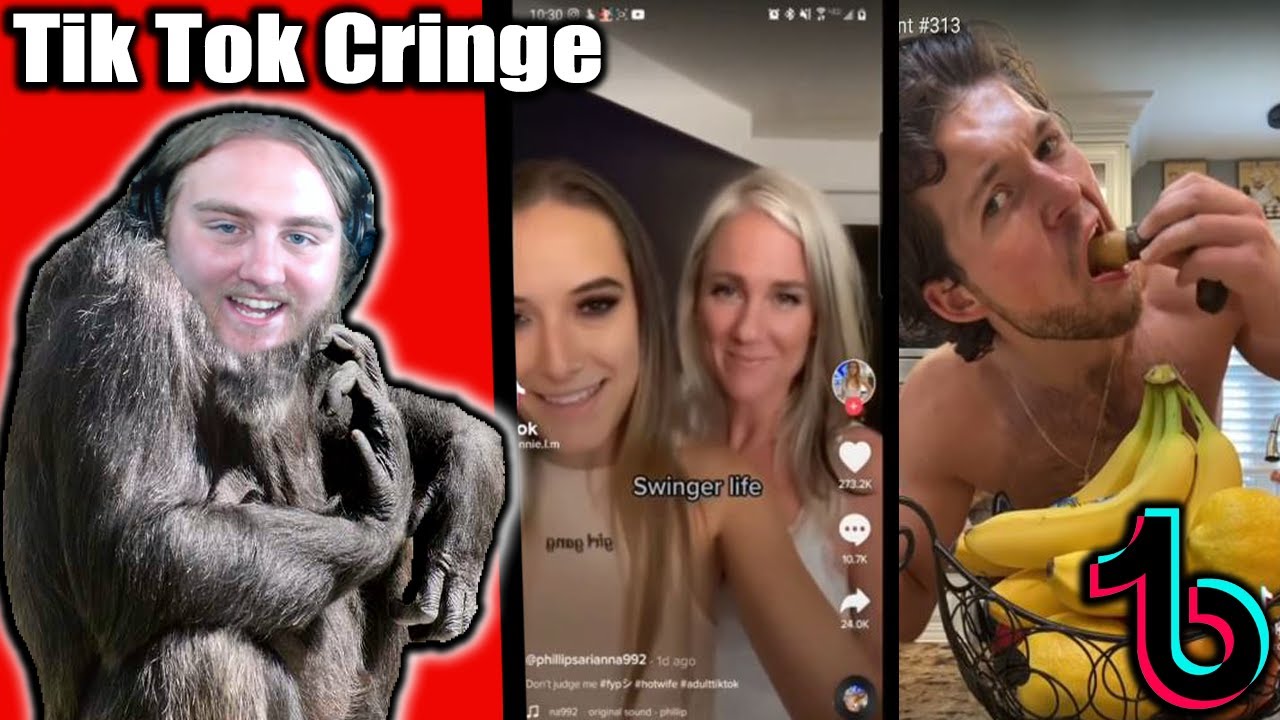 HOT GIRL & monkey TIK TOK CRINGE