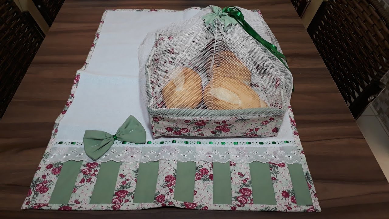 Como faser Cesto para pães.