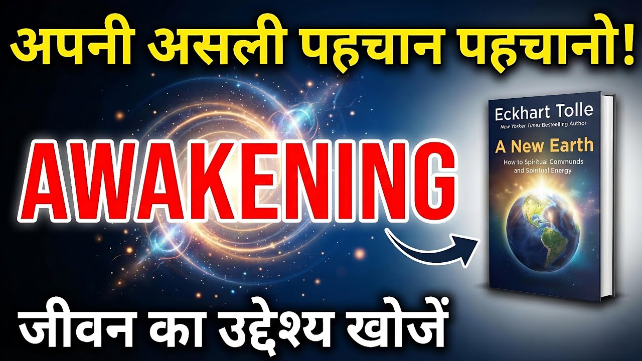 A New Earth by Eckhart Tolle Audiobook | Book Summary in Hindi | Ego, Awareness & Conscious Living