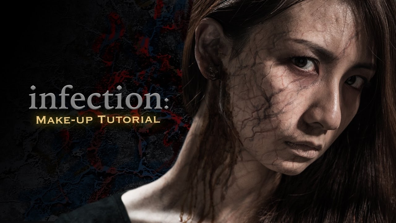 喪屍病毒失控中---五分鐘化身逼真喪屍 | infection: make-up tutorial