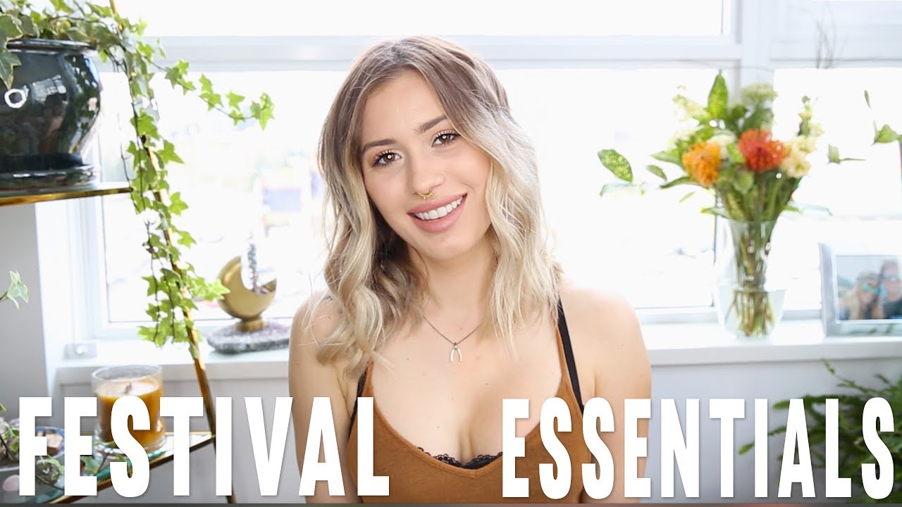 ULTIMATE FESTIVAL ESSENTIALS |  Karissa Pukas