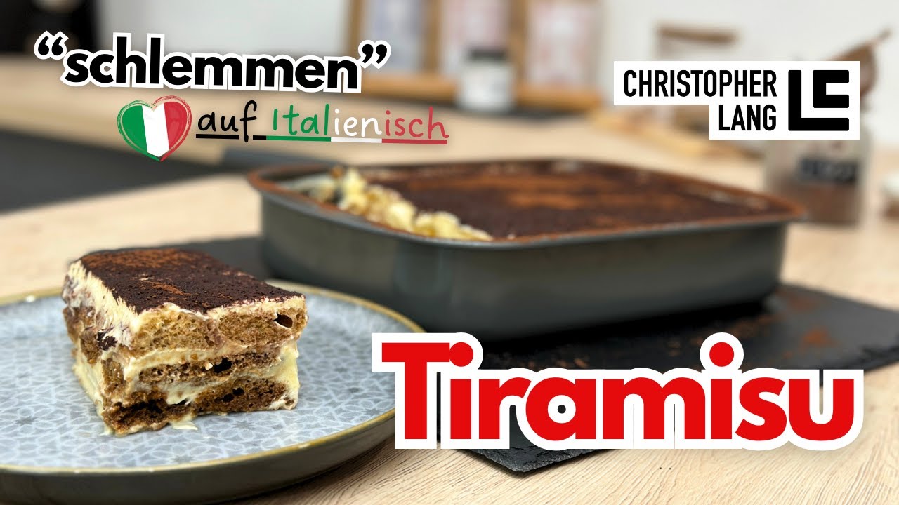 Seductively good: My Italian TIRAMISU RECIPE with Mascarpone | Christopher Lang