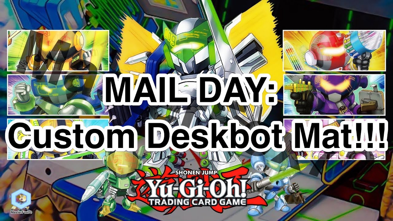 MAIL DAY: Custom Deskbot Mat!!!