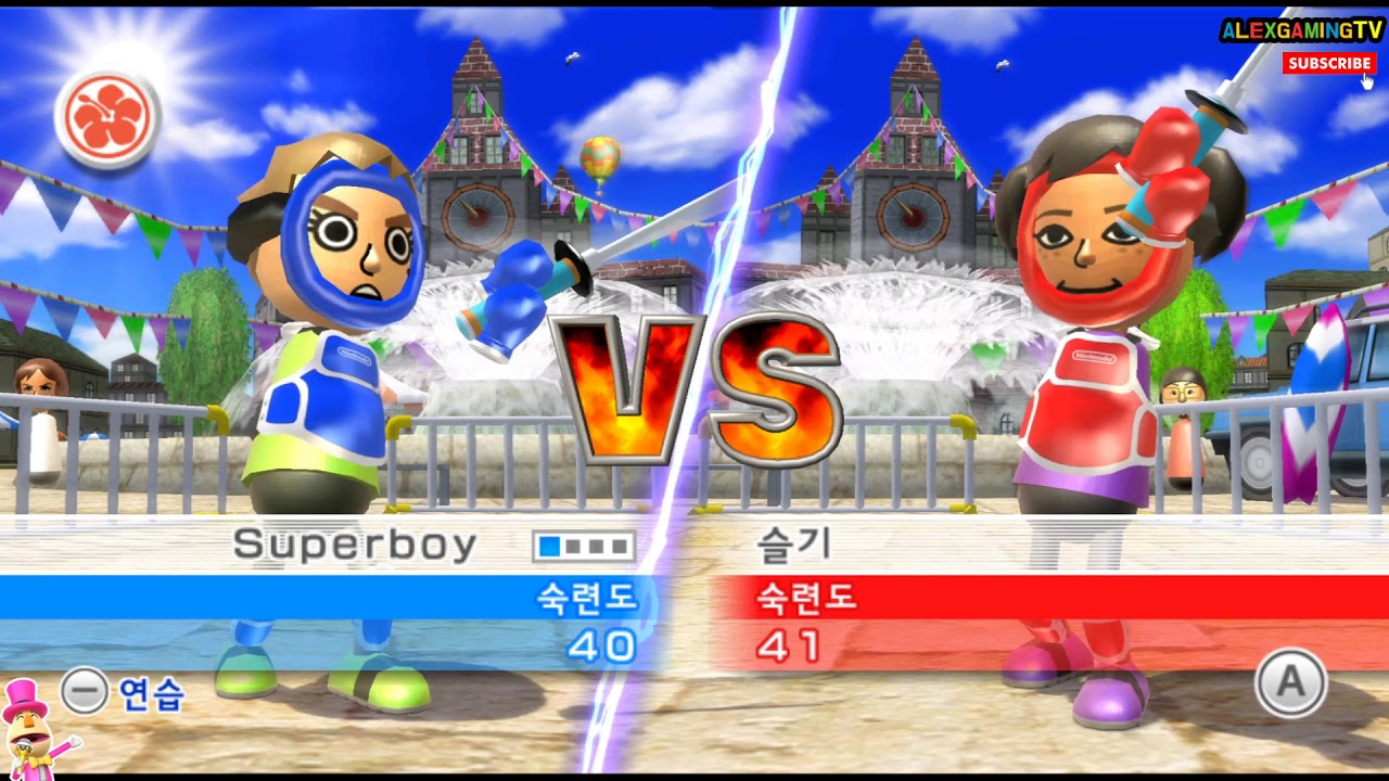 [Kids] Wii Sports Resort (Wii 스포츠리조트 검술, 검술빨리베기, Swordplay ) for Wii #049