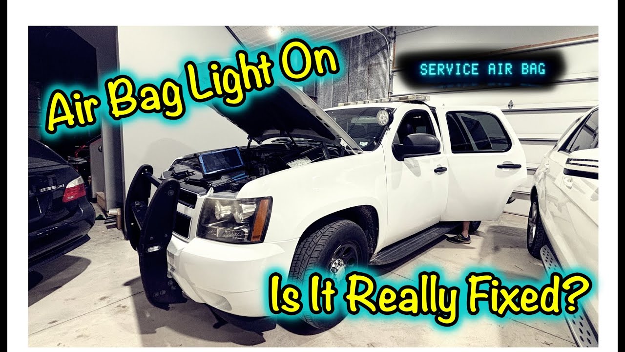Chevy Tahoe Air Bag Light Fixed... But Is It Really? STUMPED! @I_Do_Cars