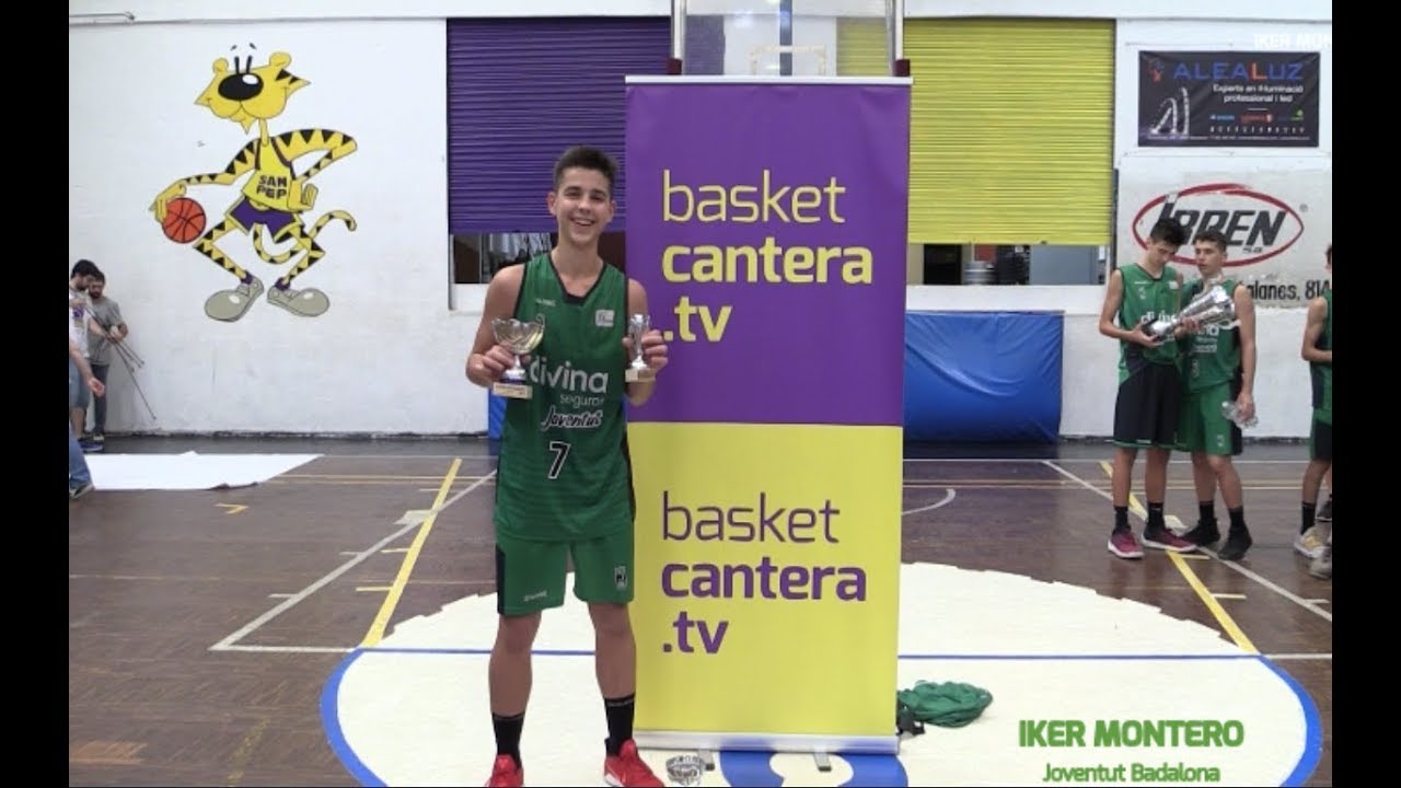 IKER MONTERO (´03) Joventut Badalona 1,78 m. MVP en Final Torneo Sant Josep 2018 (BasketCantera.TV)