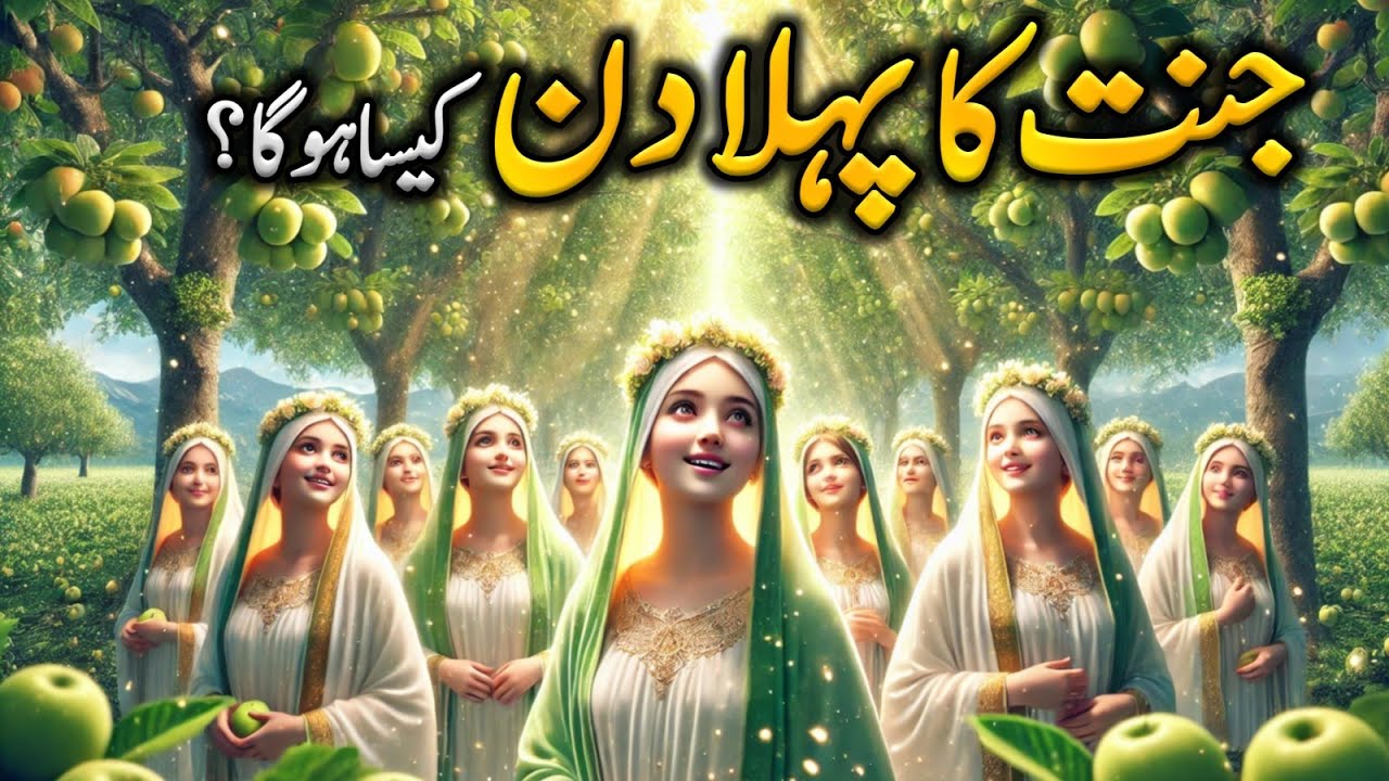 Jannat Ka Pahla Din kasa Ho Ga ? | The First Day in Paradise and Hell | The Journey to jannah 