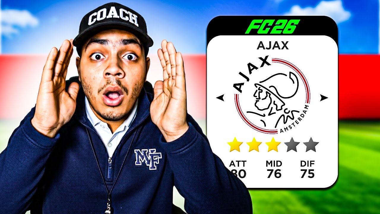 De equipo ROTO a CAMPEON | RECONTRUYENDO al AJAX en FIFA 26