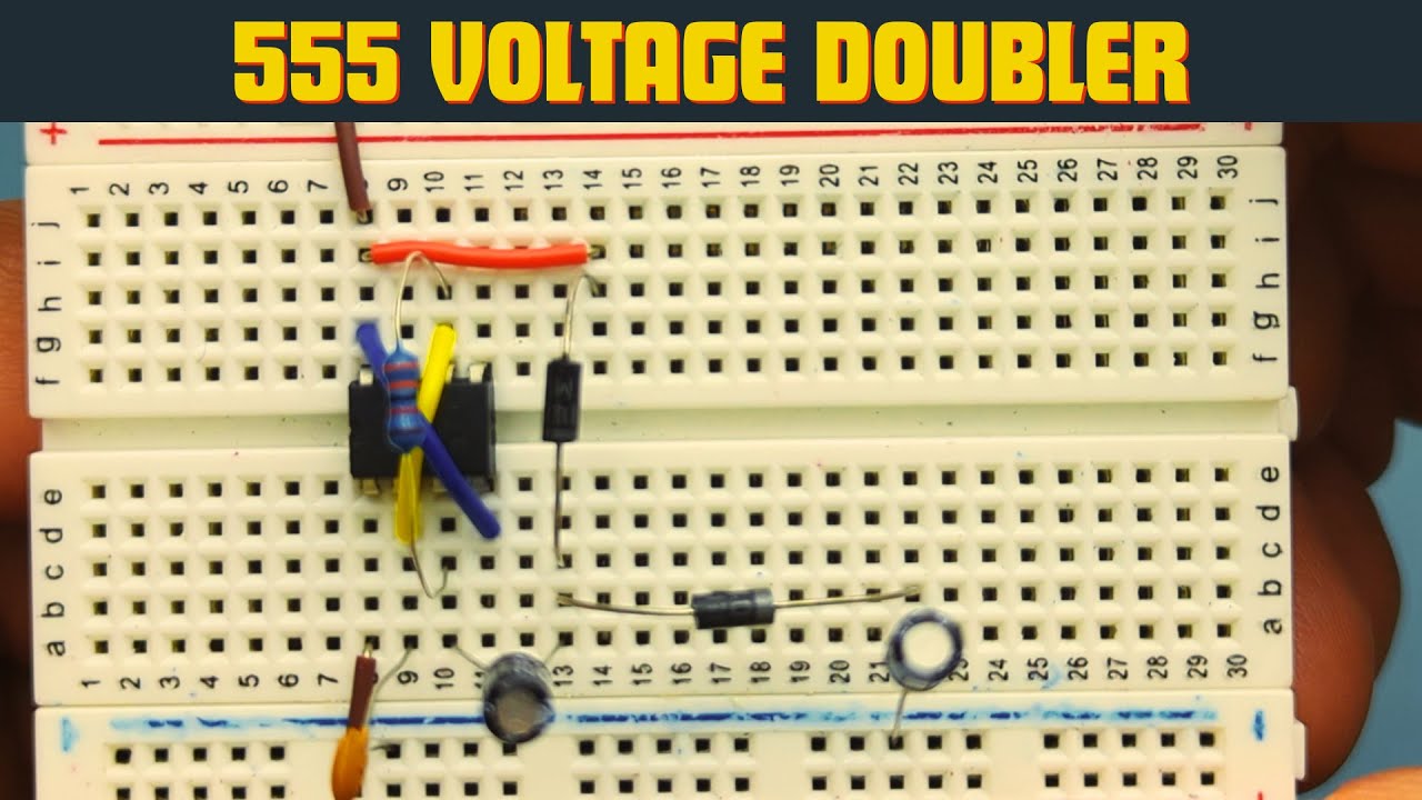 Build This Voltage Doubler Circuit Now