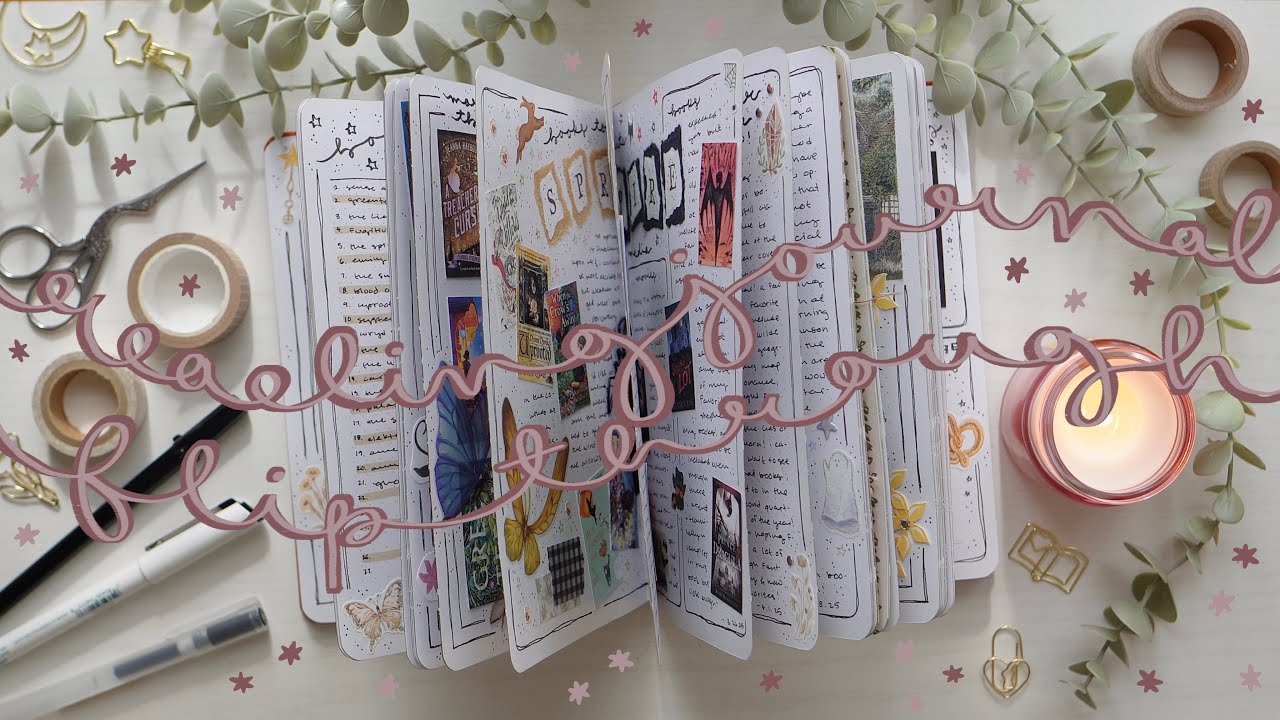 2025 MID YEAR READING JOURNAL FLIP THROUGH
